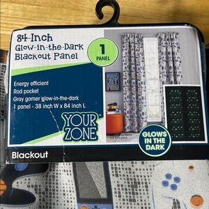 Your Zone Glow-in-the-Dark Blackout Panel